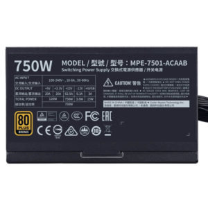 Cooler Master Mwe 750 Bronze V2 H6