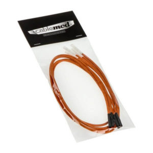 CableMod ModFlex™ Sleeved Wires Orange 4x20cm