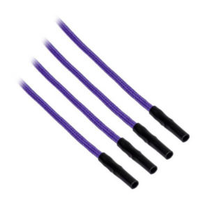 CableMod ModFlex™ Sleeved Wires Purple 4x20cm