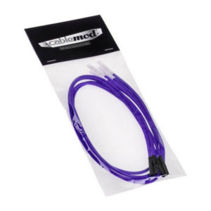 CableMod ModFlex™ Sleeved Wires Purple 4x20cm