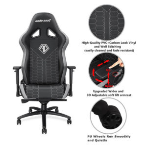 Anda Seat Spirit King BlackGrey H3 Anda Seat Spirit King Black:grey H3