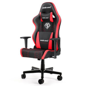 AndaSeat Spirit King Black/Red V2 - Full PVC Leather 4D Armrest Gaming Chair