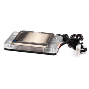 Bykski A-RYZEN-TECH-X Black - Digital RGB Temperature LCD Cpu Blocks