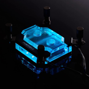 Phanteks Glacier C350I Intel LGA 2011-V3/LGA 115x - RGB Lightning Satin Black