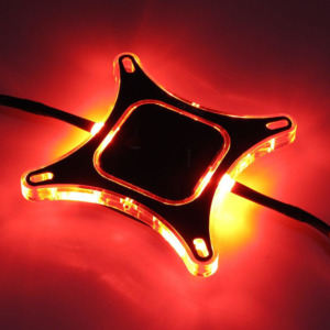 XSPC RayStorm Acrylic Custom Led - Cpu WaterBlock