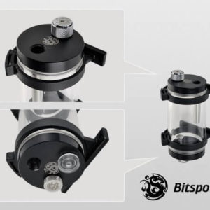 bitspower water tank z multi 100 v2 clear body amp pom version Bitspower Water Tank Z-Multi 100 V2 (Clear Body & POM Version)