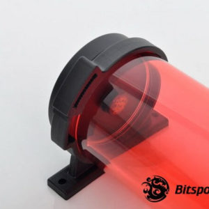 Bitspower Z-Multi 250 (Ice Red Body & Black Cap ) - Reservoir