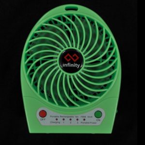 Infinity Tornado Green - Quạt Mini Kiêm Pin Dự Phòng