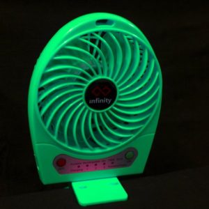 Infinity Tornado Green - Quạt Mini Kiêm Pin Dự Phòng