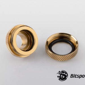 Bitspower G14 Golden Enhance Multi Link For OD 14MM 2 Bitspower G1,4'' Golden Enhance Multi Link For Od 14mm 2