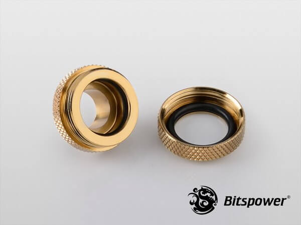 Bitspower G14 Golden Enhance Multi Link For OD 14MM 2 Bitspower G1,4'' Golden Enhance Multi Link For Od 14mm 2