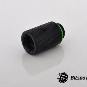 Bitspower G14 Matt Black IG14 Extender 25MM Bitspower G1,4'' Matt Black Ig1,4'' Extender 25mm