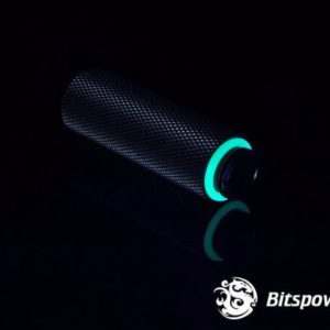 Bitspower G1,4'' Matt Black Ig1,4'' Extender 50mm 3