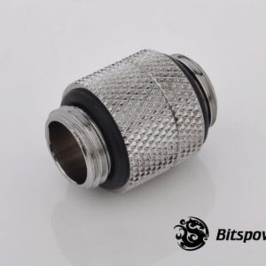 Bitspower G14 Silver Shining Rotary G14 Extender 2 Bitspower G1,4'' Silver Shining Rotary G1,4'' Extender 2