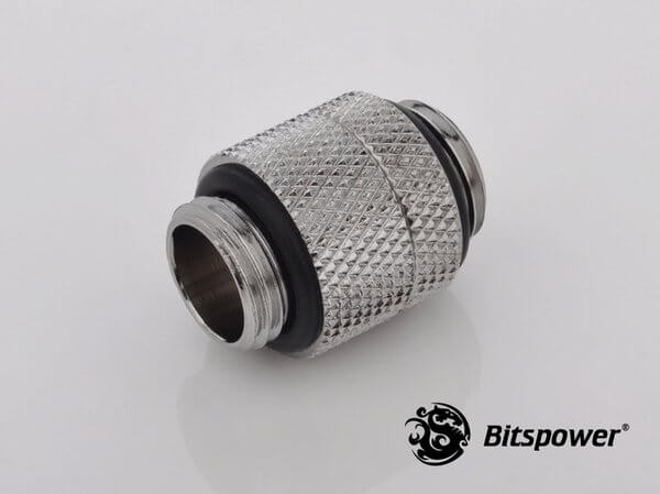 Bitspower G14 Silver Shining Rotary G14 Extender 2 Bitspower G1,4'' Silver Shining Rotary G1,4'' Extender 2