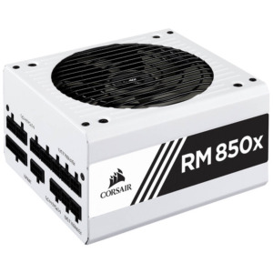 Corsair RMx White Series™ RM850x (2021) - 850 Watt 80 PLUS® Gold Certified Fully Modular PSU