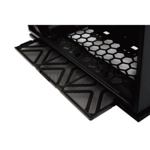 In Win 305 Black – Full Side Tempered Glass Mid Tower Case 07