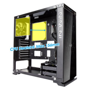 In Win 805 – Aluminium Tempered Glass Gaming Case H7