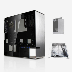 In-Win 904 Plus Silver - Aluminium&Tempered Glass Hi-end Case