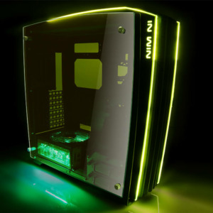 In-Win H-Frame Black Green 2.0 + SII-1065W - 30th Anniversary Premium Signature Combo