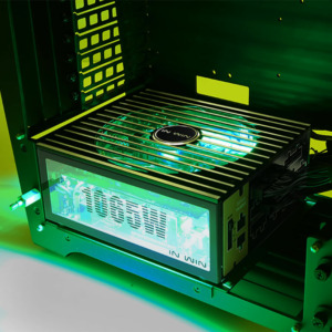 In-Win H-Frame Black Green 2.0 + SII-1065W - 30th Anniversary Premium Signature Combo