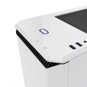 Phanteks Eclipse P400 White Tempered Glass H6