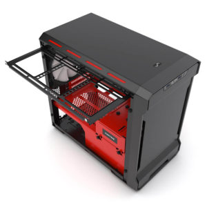 Phanteks Enthoo Evolv Itx Blackred Tempered Glass Itx Tower Case H13
