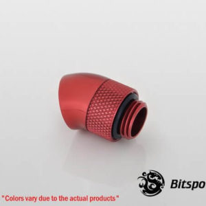 Bitspower G1/4'' Deep Blood Red Rotary 30-Degree IG1/4'' Extender