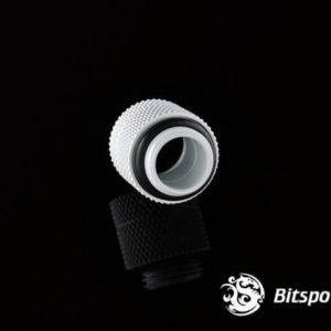 Bitspower G1/4'' Deluxe White Anti-Twist Adapter