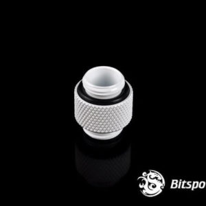 Bitspower G1/4'' Deluxe White Dual G1/4'' Fitting