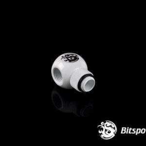 bitspower g14 deluxe white q plus rotary ig14 x3 extender 2 Bitspower G1/4'' Deluxe White Q Plus-Rotary IG1/4''X3 Extender
