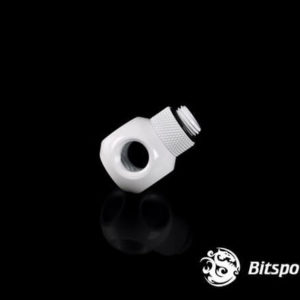 Bitspower G1/4'' Deluxe White Q Plus-Rotary IG1/4''X4 Extender