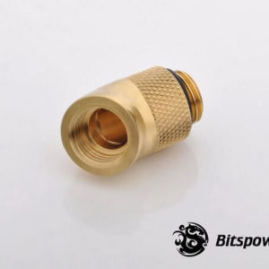 Bitspower G1/4'' Golden Rotary 45-Degree IG1/4'' Extender