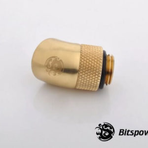 bitspower g14 golden rotary 60 degree ig14 extender Bitspower G1,4'' Golden Rotary 60-Degree IG1,4'' Extender