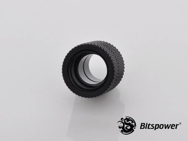 bitspower g14 matt black anti twist adapter 3 Bitspower G1/4'' Matt Black Anti-Twist Adapter