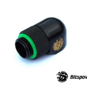bitspower g14 matt black rotary 90 degree ig14 extender 3 Bitspower G1/4'' Matt Black Rotary 90-Degree IG1/4'' Extender