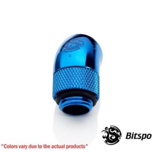 Bitspower G1/4'' Royal Blue Rotary 45-Degree IG1/4'' Extender