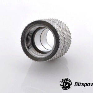 bitspower g14 silver shining anti twist adapter 2 Bitspower G1/4'' Silver Shining Anti-Twist Adapter