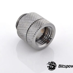 bitspower g14 silver shining anti twist adapter 3 Bitspower G1/4'' Silver Shining Anti-Twist Adapter