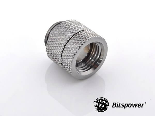 bitspower g14 silver shining anti twist adapter 3 Bitspower G1/4'' Silver Shining Anti-Twist Adapter