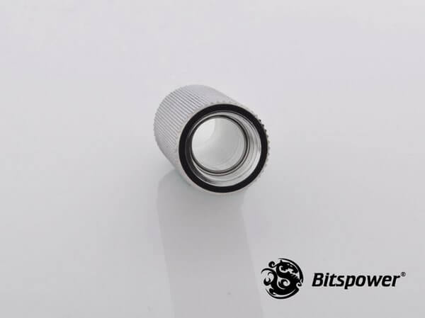 bitspower g14 silver shining ig14 extender 40mm 2 Bitspower G1/4'' Silver Shining IG1/4'' Extender-40MM