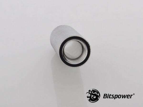 bitspower g14 silver shining ig14 extender 50mm 2 Bitspower G1/4'' Silver Shining IG1/4'' Extender-50MM