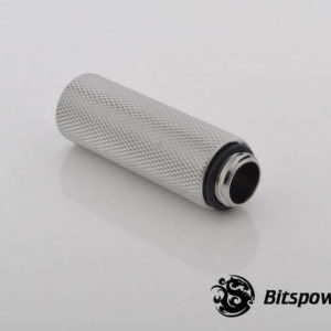 bitspower g14 silver shining ig14 extender 50mm 3 Bitspower G1/4'' Silver Shining IG1/4'' Extender-50MM