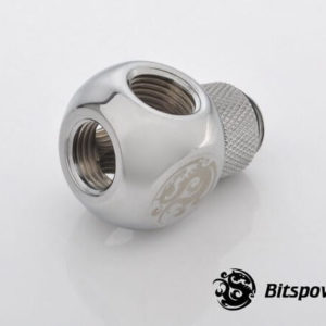 bitspower g14 silver shining q plus rotary ig14 x4 extender 3 Bitspower G1/4'' Silver Shining Q Plus-Rotary IG1/4''X4 Extender