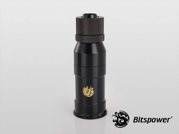 bitspower matt black quick disconnected female with rotary compression fitting cc2 ultimate for id 3 3 Bitspower Matt Black Quick-Disconnected Female With Rotary Compression Fitting CC2 Ultimate For ID 3