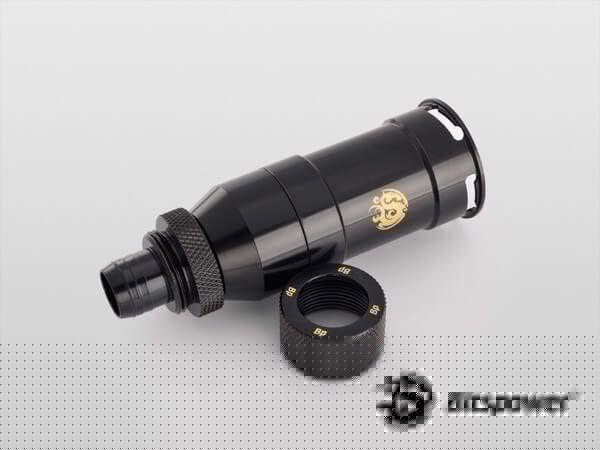 bitspower matt black quick disconnected female with rotary compression fitting cc2 ultimate for id 3 4 Bitspower Matt Black Quick-Disconnected Female With Rotary Compression Fitting CC2 Ultimate For ID 3