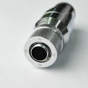 bitspower silver shining quick disconnected female with rotary compression fitting cc2 for id 38 3 Bitspower Silver Shining Quick-Disconnected Female With Rotary Compression Fitting CC2 For ID 3,8