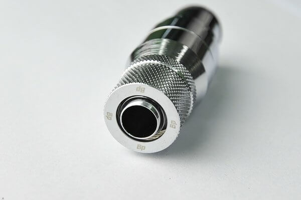 bitspower silver shining quick disconnected female with rotary compression fitting cc2 for id 38 3 Bitspower Silver Shining Quick-Disconnected Female With Rotary Compression Fitting CC2 For ID 3,8