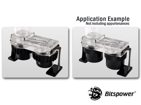 dual single d5 top upgrade kit 100 clear acrylic cap 3 Dual / Single D5 Top Upgrade Kit 100 (Clear Acrylic Cap)