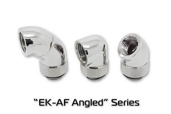 ek af angled 45 g14 nickel fitting EK-AF Angled 45° G1/4 Nickel - Fitting